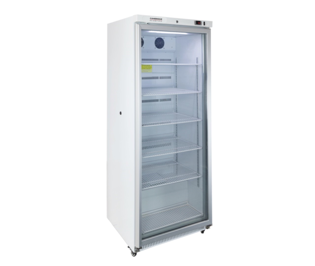 Cambridge Scientific K220GDR *NEW* Glass Door Lab Refrigerator