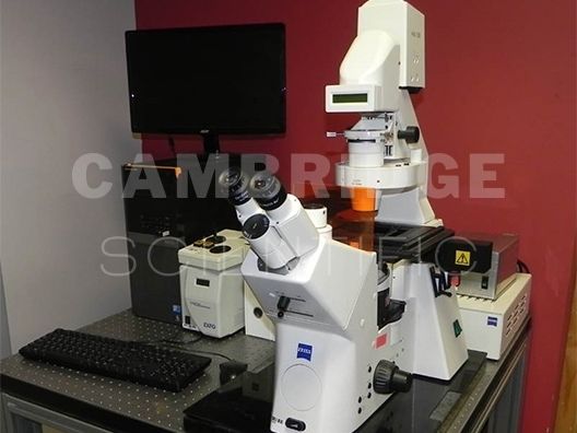 Zeiss Axiovert 200M Inverted Phase Contrast Microscope