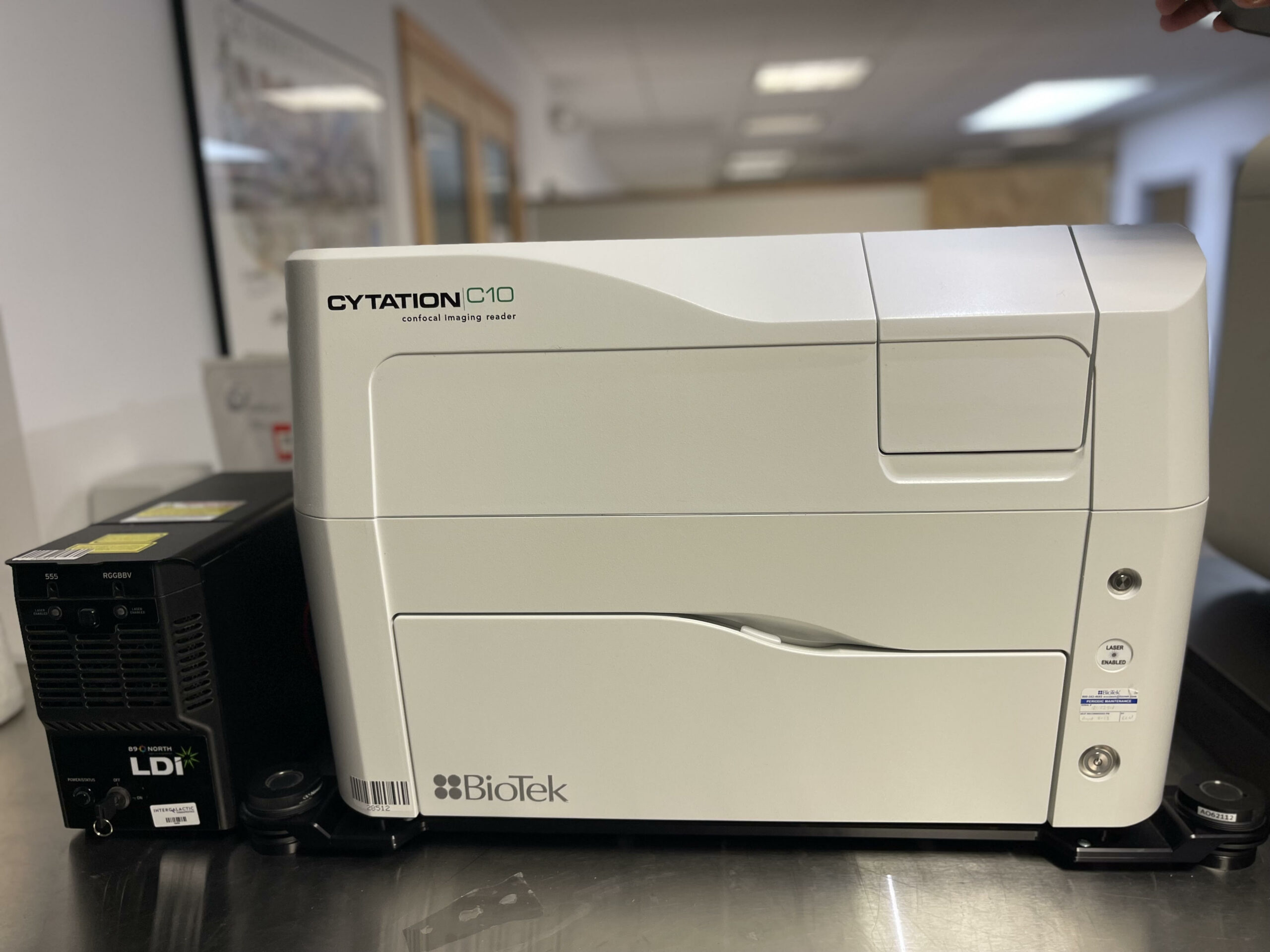 BioTek Cytation C10 with LDi-7 Confocal Imaging Reader