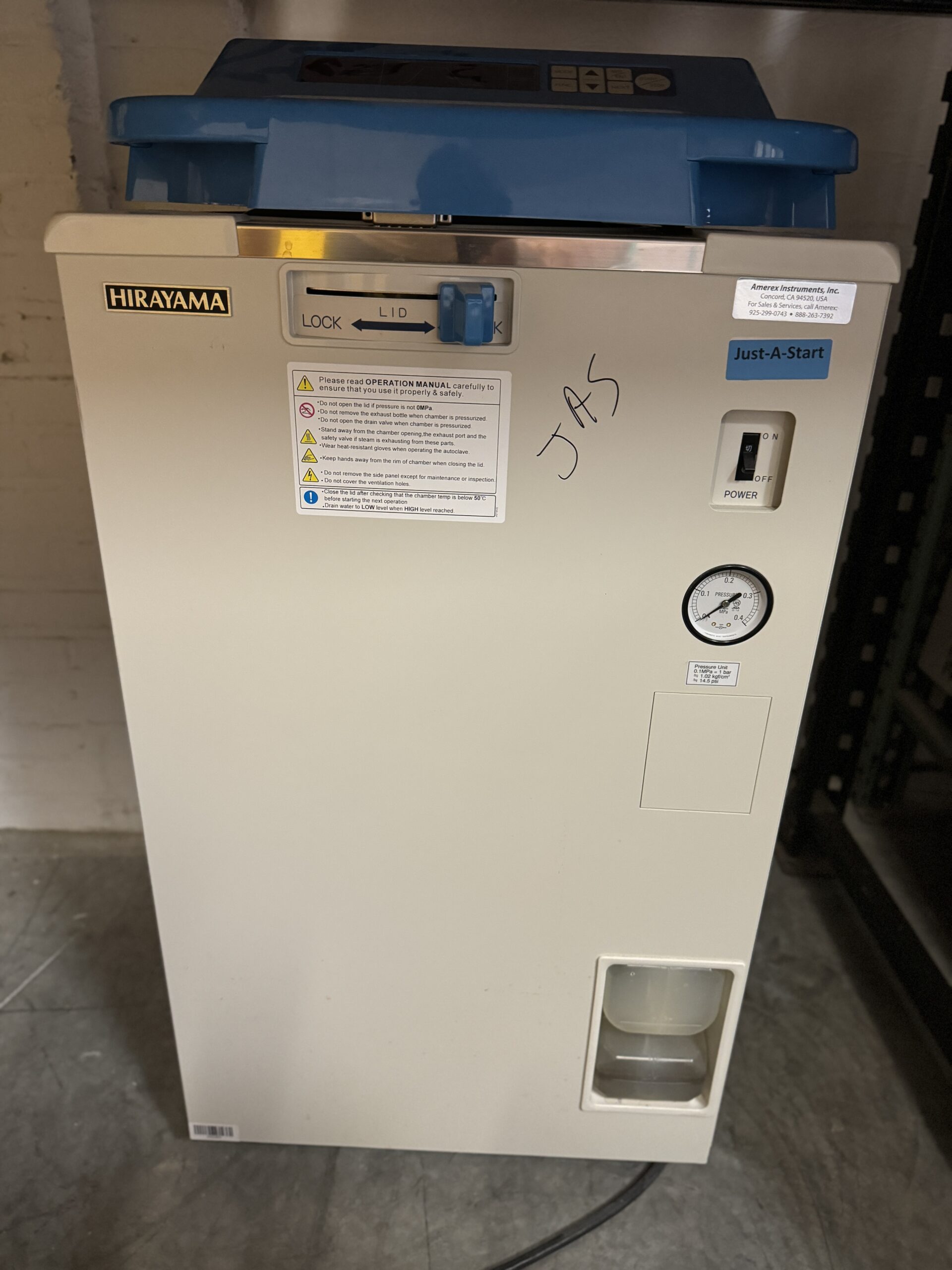 Hirayama HV-50 Autoclaves