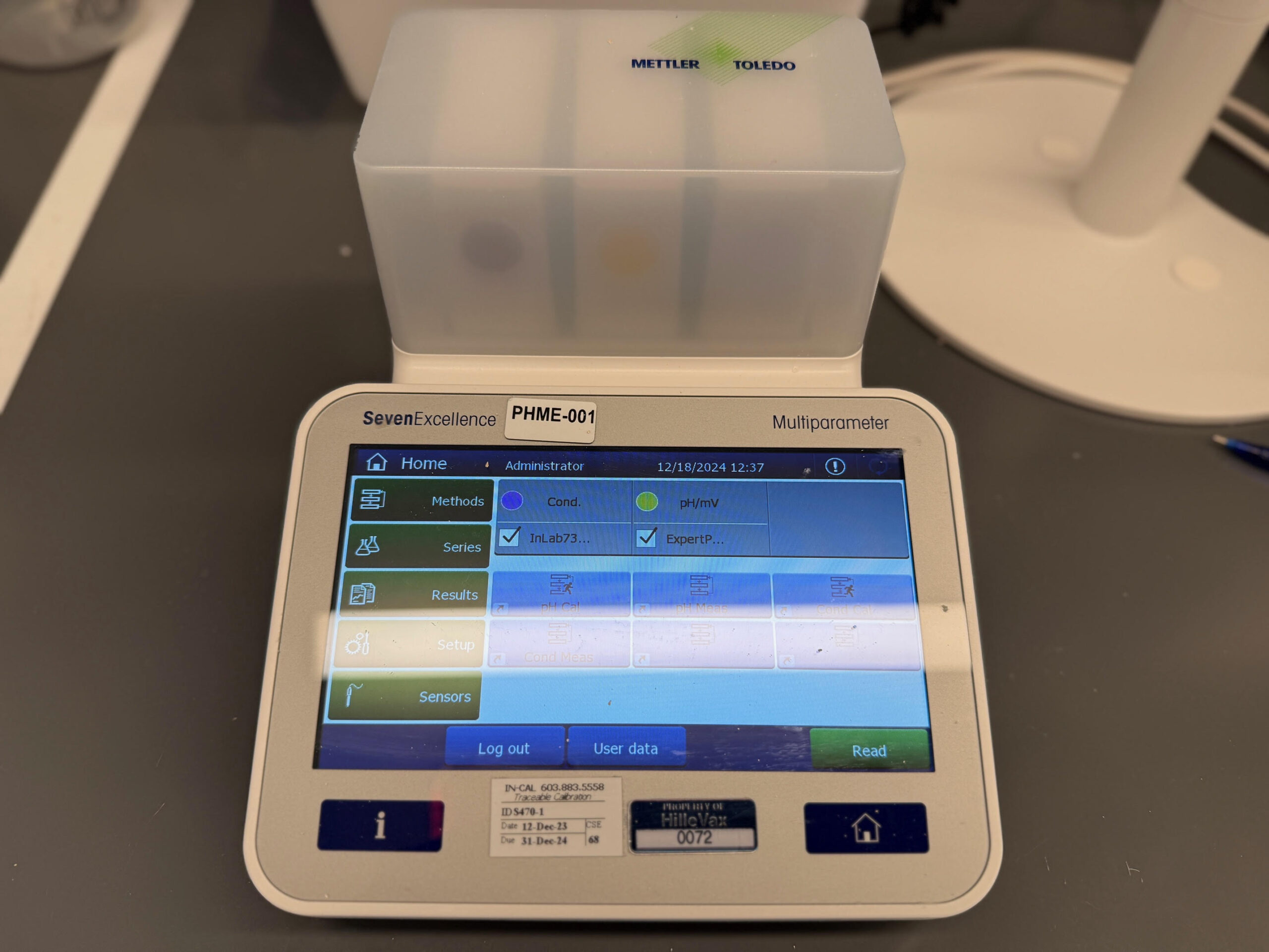 Mettler Toledo SevenExcellence S470 pH Meter