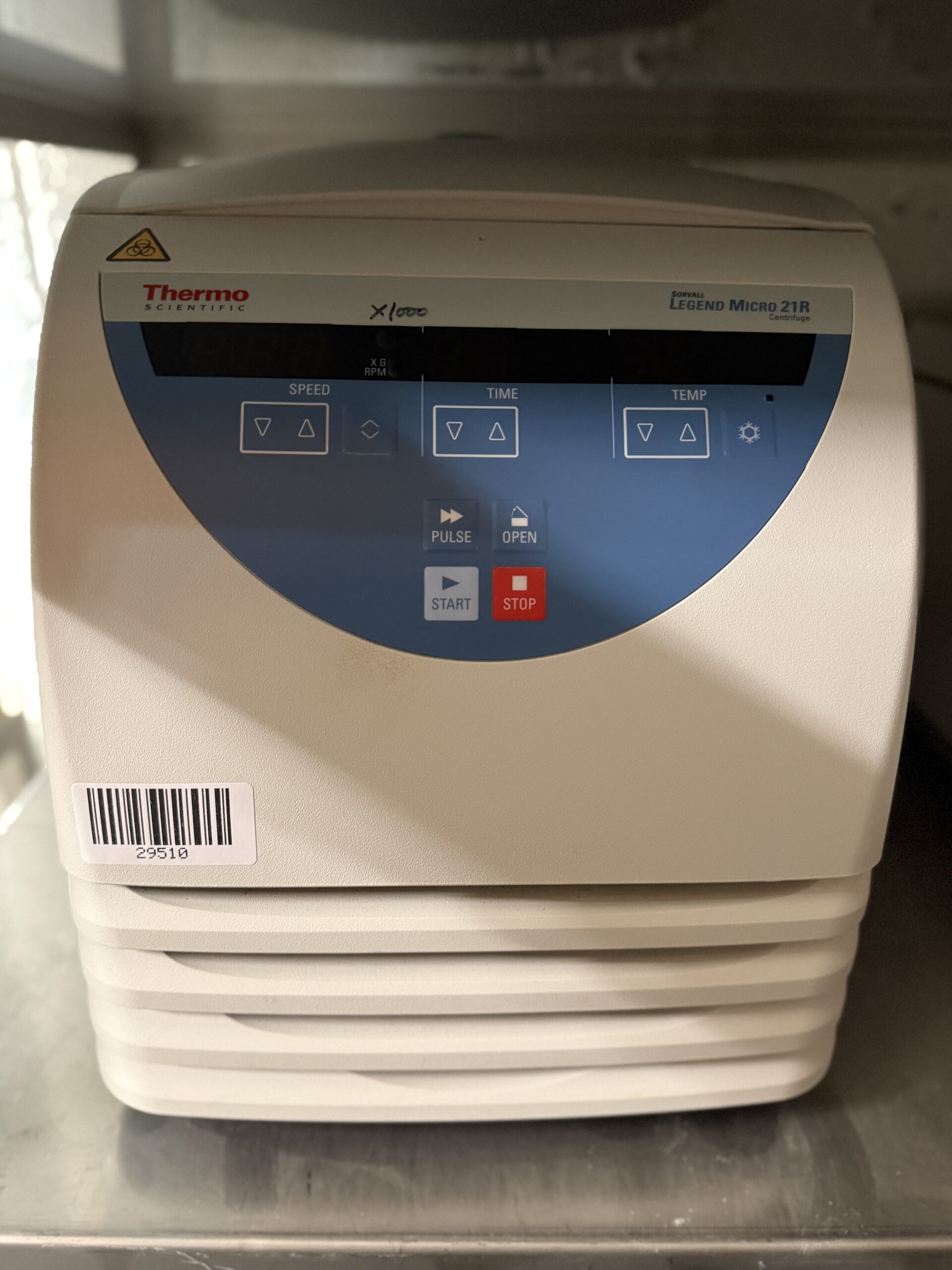 Thermo Fisher Scientific Sorvall Legend Micro 21R Microcentrifuge