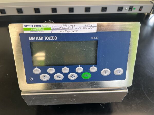 Mettler Toledo ICS4x9-1 Analytical Balance