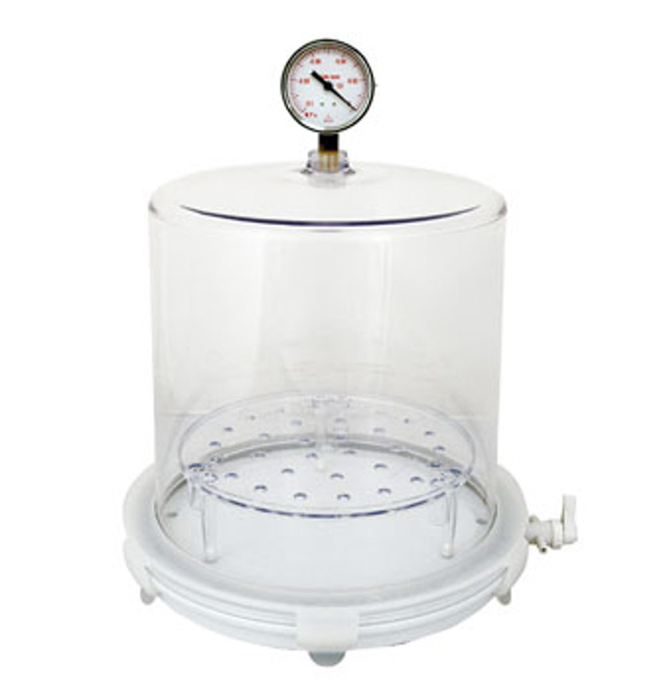 VDP-30UG Vacuum Desiccator with Gauge and UV block effect : 30522